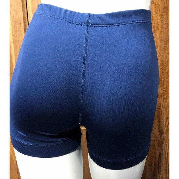 Women's Volleyball Shorts Athletic Navy Blue XS Comfort Exercise Fitness - Picture 1 of 6